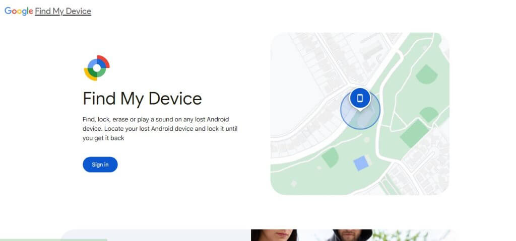 google find my device