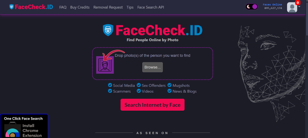 facecheck id interface