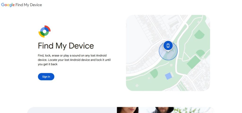 google find my device